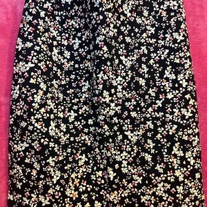Liz Claiborne Multicolor Floral Pencil Skirt